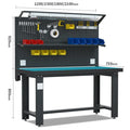 Anti-static Workbench with Lighting Assembly Line Workbench for Workshop Packaging and Inspection Mobile Repair Workbench
