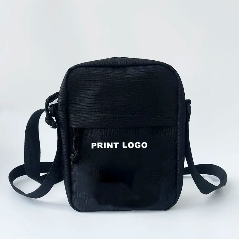 Custom Men's Messenger Bags Cell Phone Shoulder Crossbody Sling Bag for Men