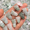 Certified Grade a Myanmar Jade Ice Kind Small Goldfish Jewelry Jade Pendant Pendant Jade Handicraft Factory Wholesale