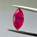 Cadermay Lab Grown Loose Synthetic Pigeon Blood Ruby Red Stone Natural Marquise Cut Rubi Necklace Ring Gemstone Jewelry Making
