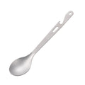 Chinese Products Camping Spork with Bottle Opener Dinner Spoon Flatware Picnic Hiking Travel Titanium Spoon