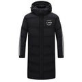 Wholesale Outdoor Custom Warm Utility Bubble Long Coat Clothes Clothing Long Hoodie Puffer Jacket for Men