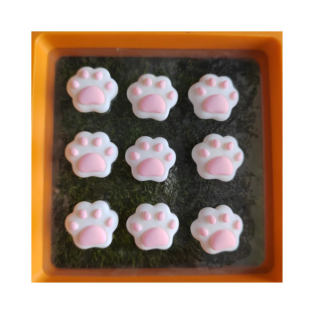 Kawaii Cartoon Cat Bear Paw Flatback Resin Cabochon Cute Flat Resins Characters DIY Scrapbook Hair Accessories Phone Decor