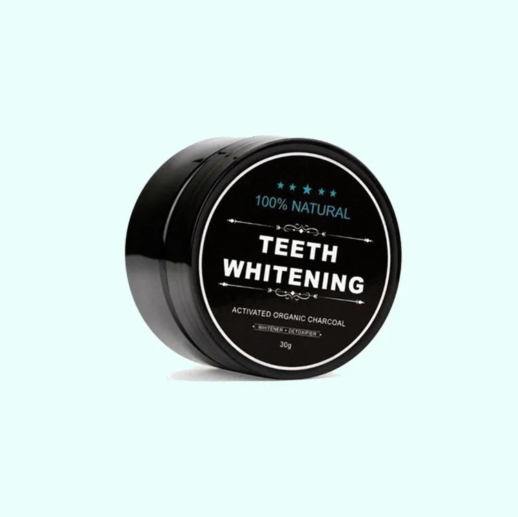 Oral Tooth Care Natural Activated Charcoal Powder Whitening Teeth Effective Stain Remover Teeth Whitening Kit GG