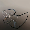 Rimless Optical Glasses Frame Mens Fashion Metal Frame Optic Eyeglasses Frames Factory Wholesale Price