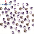 Lan Guang High Quality Top China Quality Environment Inspection Custom Pointback Light Violet Glass Rhinestones for Shoes & Bags
