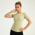 Quick Dry Heat Press Machines for T-Shirt Gym Fitness Running Print T Shirt Seamless Polyester T Shirt