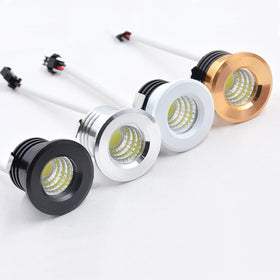 Mini LED Spot Light Downlight COB 3W 110V 220V for Ceiling Cabinet Showcase Loft Decorations Indoor Spotlight