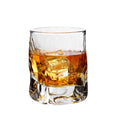 Japonism Square Thick Bottom Whiskey Mug Irregular Cup Art Edo Crystal XO Brandy Snifters Business Gifts Rock Straight Glass