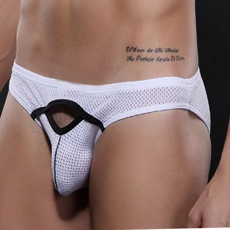 Tirupur Cheap Wholesale Breathable Nylon Mens Underwear Boxer Briefs Tunnel Elastic