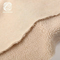 Support Customized Color Polyester Elastane Sherpa Lining for Garments