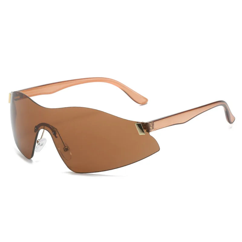 2023 Excellent Sports Uv400 Protective Shades Plastic Gafas De Sol PC Lens Modern Designs Sports Sunglasses Men