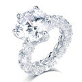 Jewelry Manufacturer Luxury 925 Sterling Ring Silver Bold Engagement Rings Fashion Nigerian Wedding Gifts