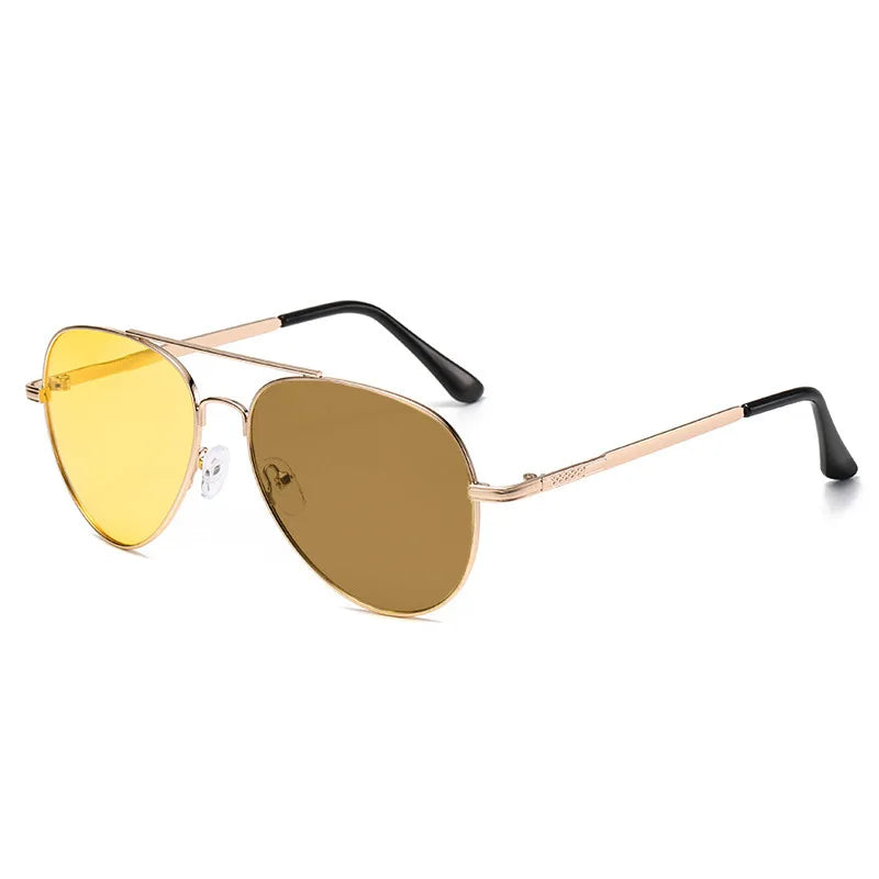 Fishing Polarized Sunglasses Men Day and Night Vision Glasses Safety Driving Glasses With UV Protection and Anti Glare