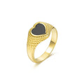Ins Popular 18k PVD Gold Plated Ring Anniversary Gift Women Cz Zircon Ring