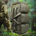 IRONEONKEY 90L Factory Direct 90L Camouflage Outdoor Hiking Bag Large Capacity Moving Camping Backpack