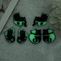 Charms Acrylic Cute Glow in Dark Hug Cats Pendant Fashion Accessories for Diy Making