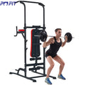 Power Tower Rack Gym Fitness Squat Rack Chest Press Cable Foldable Sorinex Power Rack