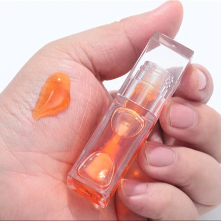 Wholesale Herbal Waterproof Lip Treatment Vegan Hydrating Tinted Fruit Lip Oil Custom Logo Cosmetic Makeup Lipgloss Moisturizing