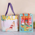 Promotional Eco-friendly Tote Plastic BOPP Laminated Reusable Shopping Bag Printed Waterproof Recycled Polypropylene Woven Bag