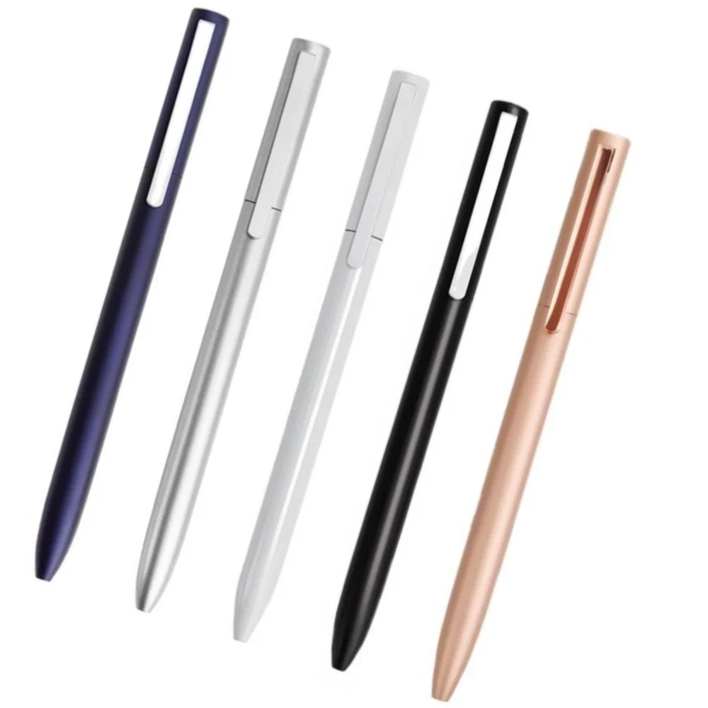 Good Quality Advertising Personalized Pens Engraved Metallic Custom Laser Engraved Beautiful Business Aluminum Ball Pens Mat