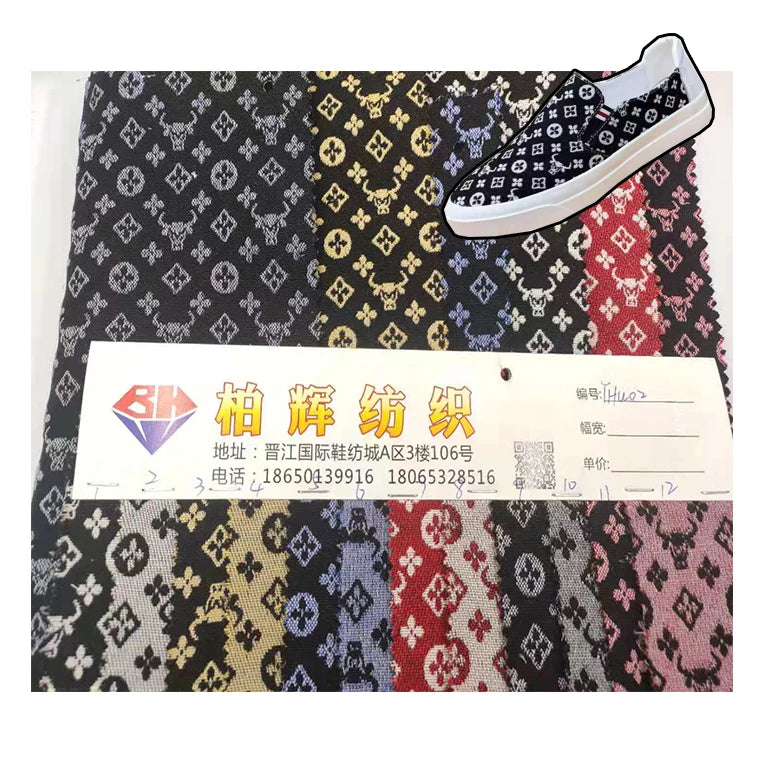 Tauren Sofa Linen Fabric Pointelle Home Deco Home Textile Polyester Knitted Upholstery Linen for Girls Direct Supplier