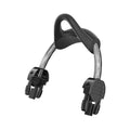 Adjustable Stainless Steel Natural Rubber Bungee Spring Strap for Diving Fins Shoelaces Black Adult Size ZMZ DIVE Brand Model A0