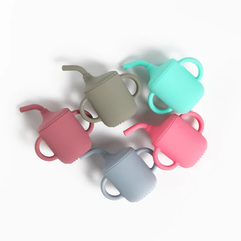 Food-Grade Silicone Coffee Milk Cups Wholesale for Kids