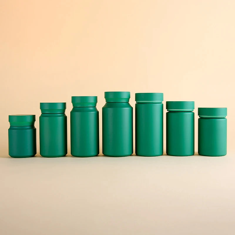 100 120 180 ml Plastic Food Grade Packaging Bottles PET Candy Capsule Bottles Medicine Bottles