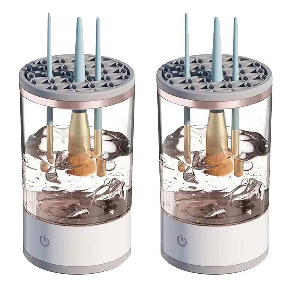 Silicone Make up Brush Cleaner Blender Dryer Spinner Automatic Electric Makeup Brush Washing Machine Cosmetic Brush Cleaner