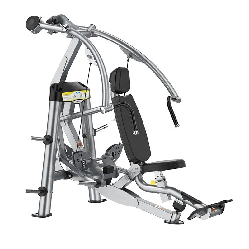 Commercial Gym Fitness Equipment Safety-Features Plate Loaded Chest Shoulder Press Machine Strength with Unique movement