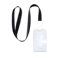 Custom Hard Plastic Card Holder Badge Name Work ID Lanyard Neck Strap with Logo for Business Use