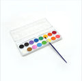 16 Versatile and Stylish Solid Water Colors for School Paper Paint Stationery Set Packaging