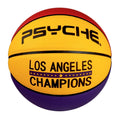 Psyche Custom Size 7 Hygroscopic PU Indoor/Outdoor Basketball with Your Logo for Training