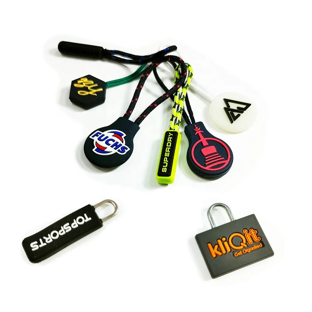 Replacement Nylon Cord Zipper Extension Pulls Zipper Tab Zipper Tags Cord Pulls for Tents