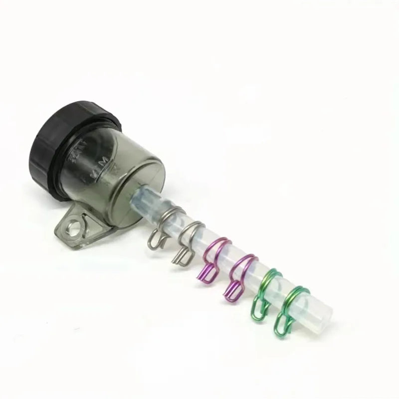 Wholesale GR5 Titanium Alloy Fluid Reservoir Pipe Clips Spiral Style Motorcycle Brake Caliper Cotter Pin Hose Keeper