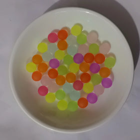 6mm Slime Supplies Frosted Beads No Hole Frosted Slime Beads