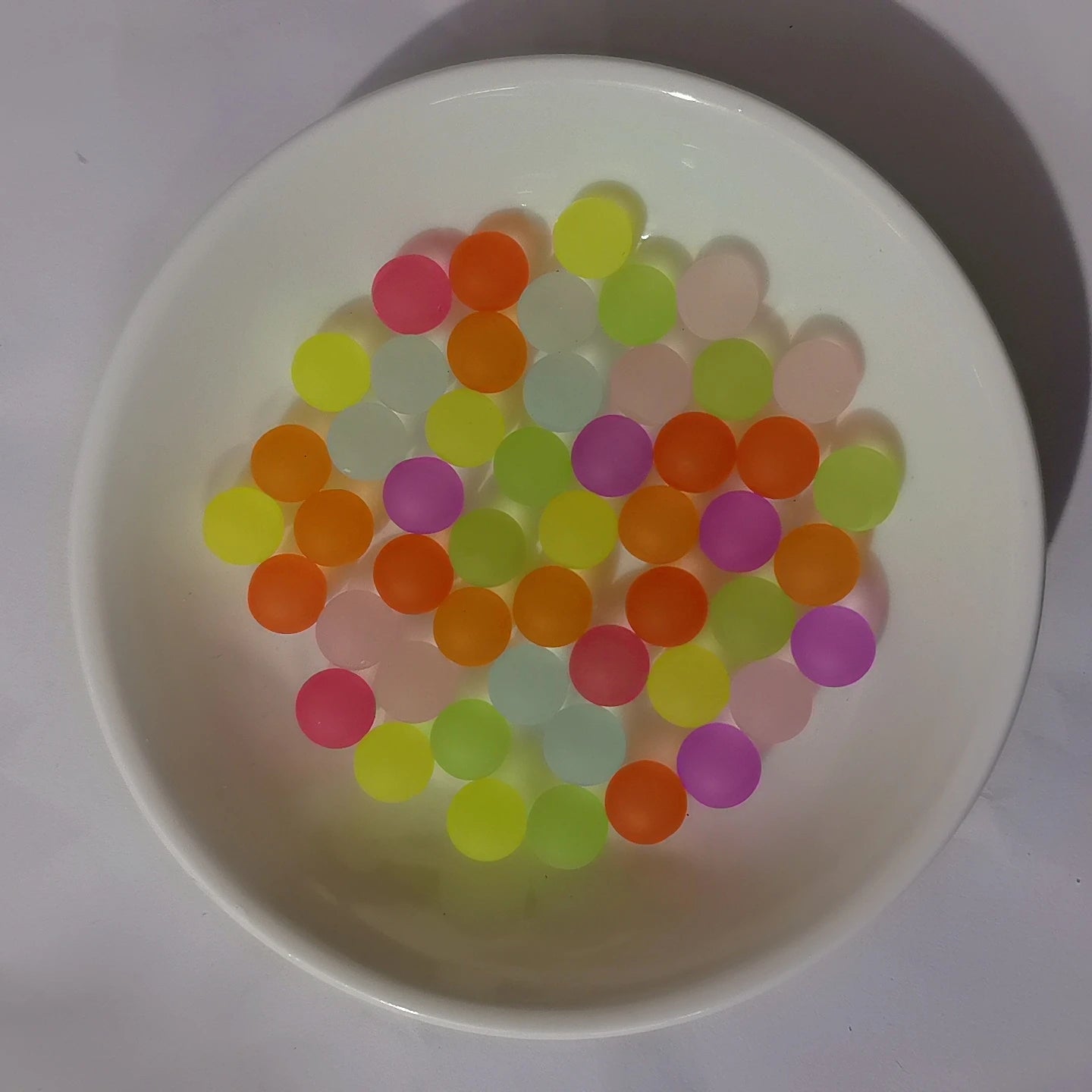 6mm Slime Supplies Frosted Beads No Hole Frosted Slime Beads