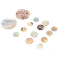 Wholesale Custom Decorative Two Hole Round Natural Agoya Shell Button for Shirts Suits  Uniforms Coats Denim Jackets Clothing