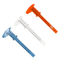 Portable Plastic Jewelry Measuring Calipers 0-100mm 1-150mm Sliding Gauge Ruler Micrometer Mini Plastic Vernier Caliper