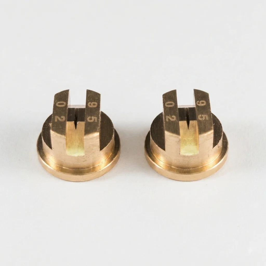 Brass Stainless Steel Flat Fan Spray Nozzle for Teejet 11001 9501 11002 11003 Industrial Washing & Agricultural Sprayer
