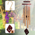38 Inch Memorial Decorative Wind Chime Unique Double Plate Design 8 Aluminium Tubes Personalized Wood Aluminum Meaningful Gift