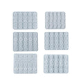 YS Unique Keychain Mold Silicone Resin Molds Button Resin Moulds Jewelry Making Epoxy Casting Molds Silicone Earrings Molds
