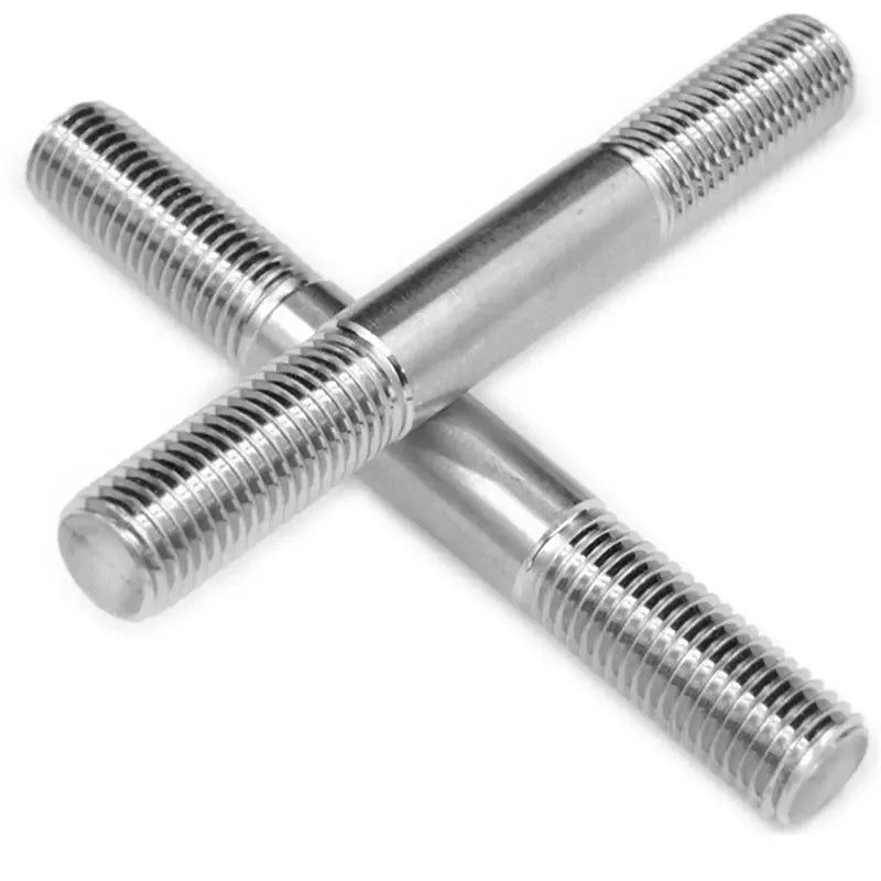 Versatile Threaded Stud Linker DIN 835 Double End Bolt Zinc Plated for DIY Projects Furniture Assembly & General Repair