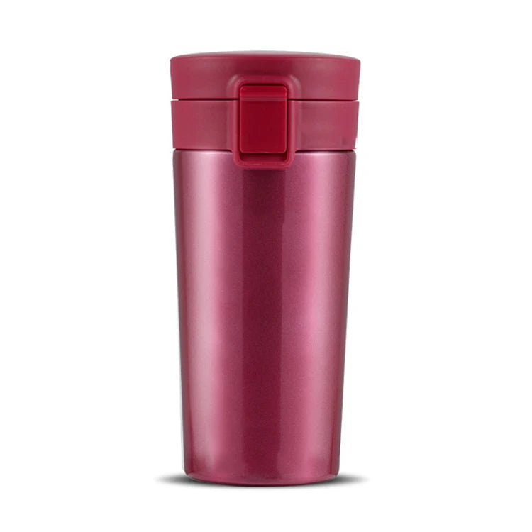 Professional   Best Seller Custom Stainless Steel Coffee Cups Double Vacuum Insulated Cup Bouncing Lid