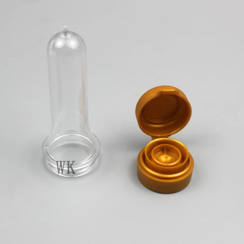 Manufacturer Factory 28mm PET Bottle Preform and PE Plastic Cap for Soy Sauce Oil Preform