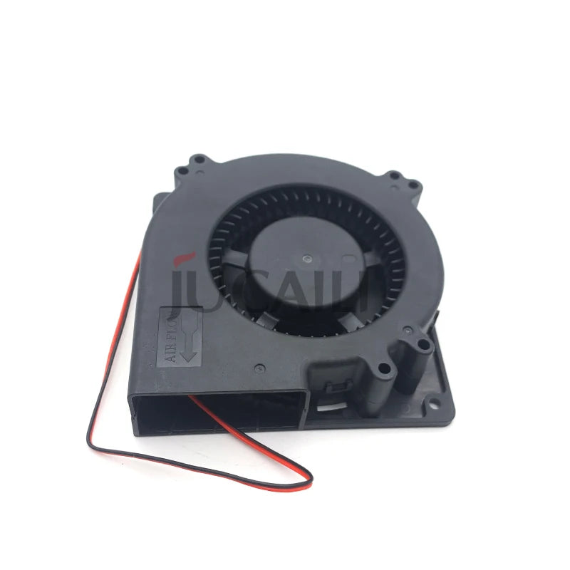 Jucaili 12cm DC Blower Fan 24V 0.55A for Allwin Xuli Yaselan Large Format Printer Brushless Paper Suction Fan