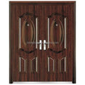 Double Swing Steel Fire Rated Doors Fire-proof Metal Door ul