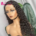 Pre Plucked Deep Wave 13*4 4*4 Human Hair Wigs HD Lace Front Wig for Woman Raw Indian Virgin Remy Hair HD Frontal Wigs Wholesale