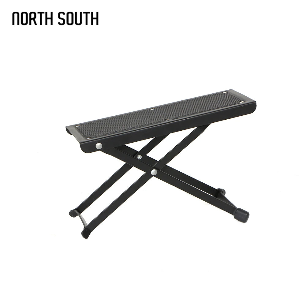 Factory Direct Wholesale Adjustable Tilt & Height Foldable & Non-Slip Guitar Pedal for Classical Guitar